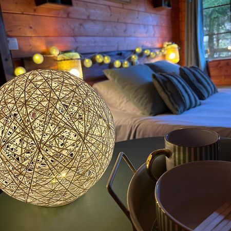 "Le Maloya" Chalets Independants -Chambre Balneo - Relais Motards Lacaune Dış mekan fotoğraf