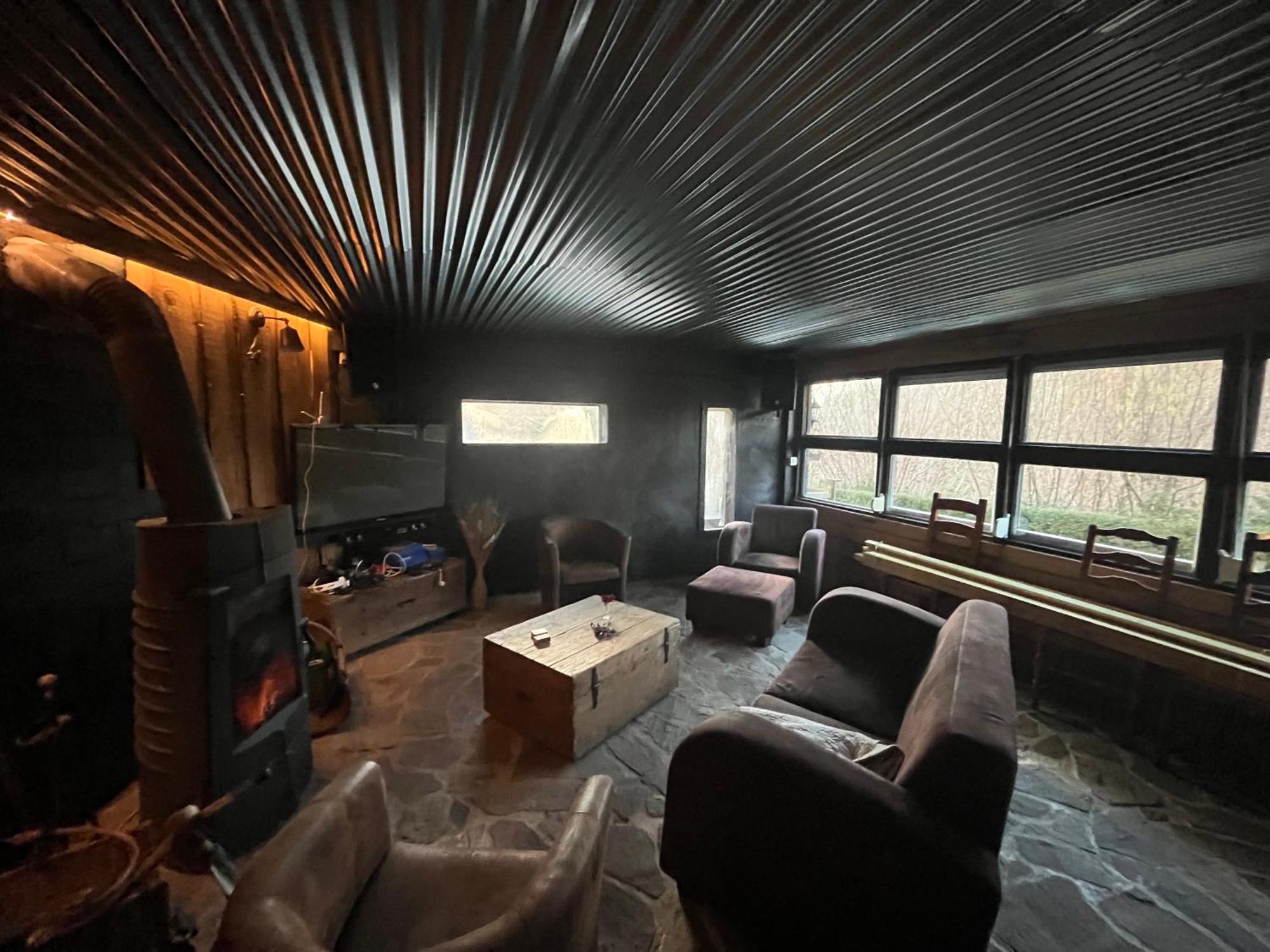 "Le Maloya" Chalets Independants -Chambre Balneo - Relais Motards Lacaune Dış mekan fotoğraf