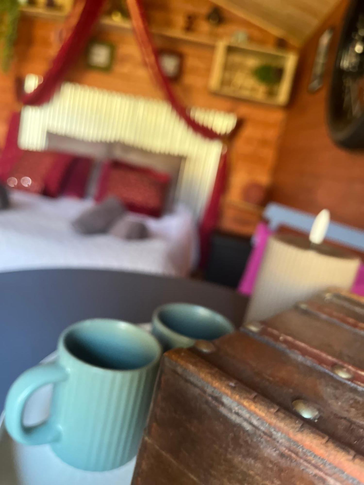 "Le Maloya" Chalets Independants -Chambre Balneo - Relais Motards Lacaune Dış mekan fotoğraf
